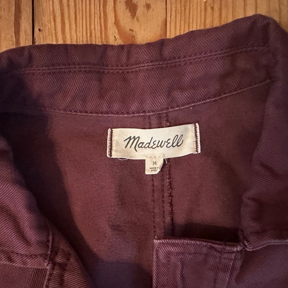 Madewell Plum Jumpsuit - Picture 2 of 2